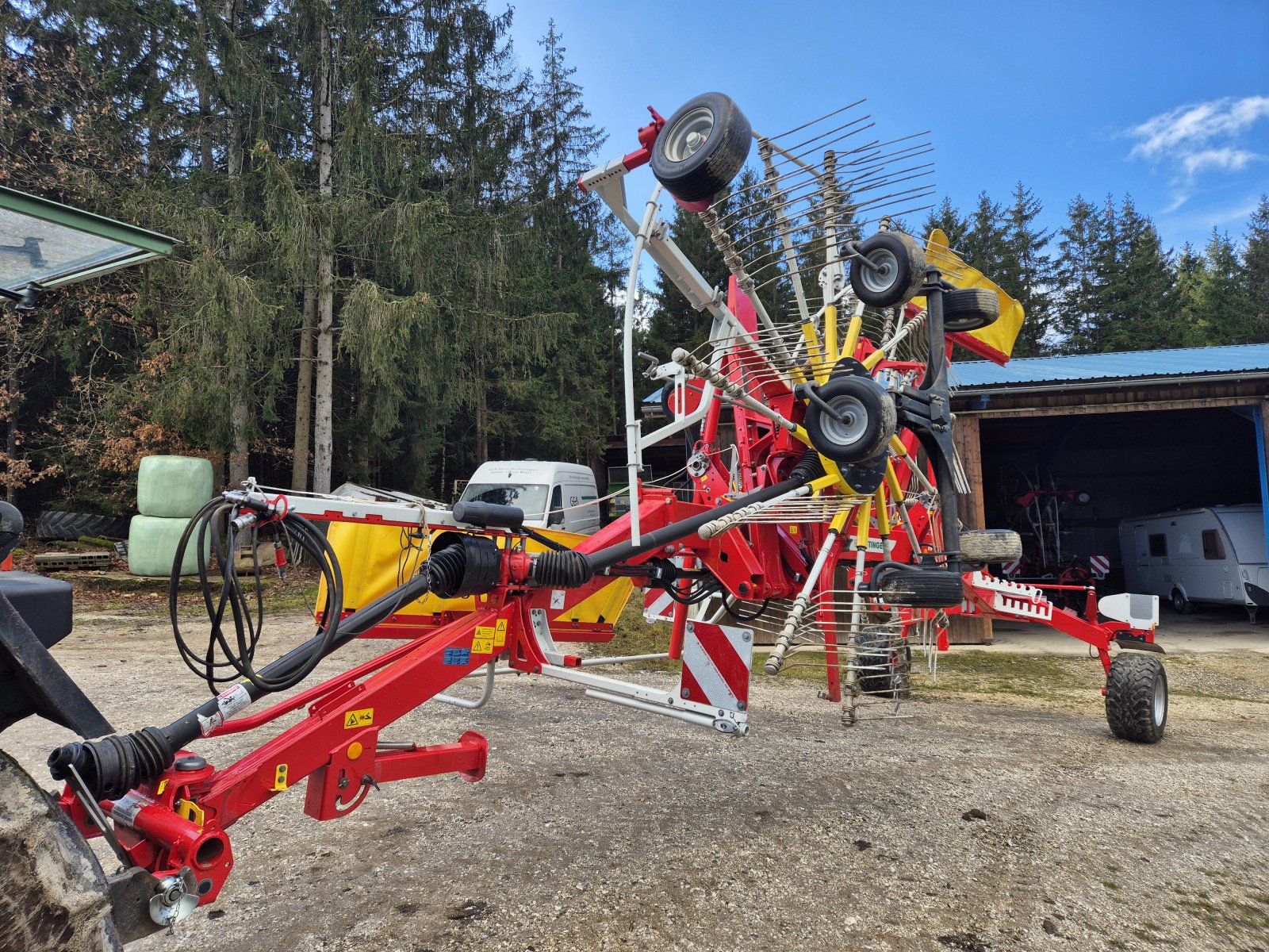 Schwader za tip Pöttinger Top 722, Gebrauchtmaschine u Viechtach (Slika 1)