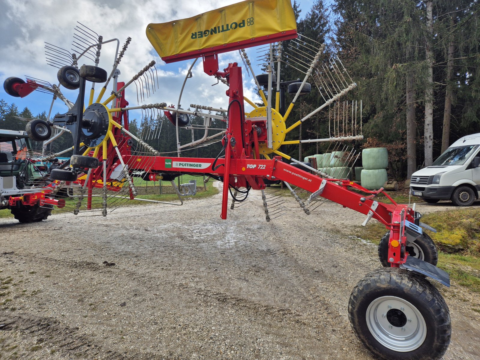 Schwader za tip Pöttinger Top 722, Gebrauchtmaschine u Viechtach (Slika 2)