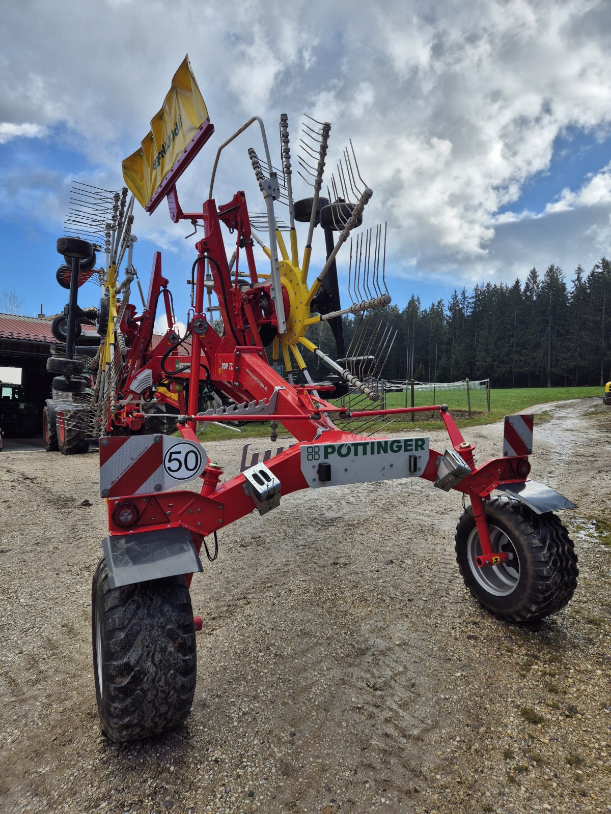 Schwader typu Pöttinger Top 722, Gebrauchtmaschine v Viechtach (Obrázek 3)