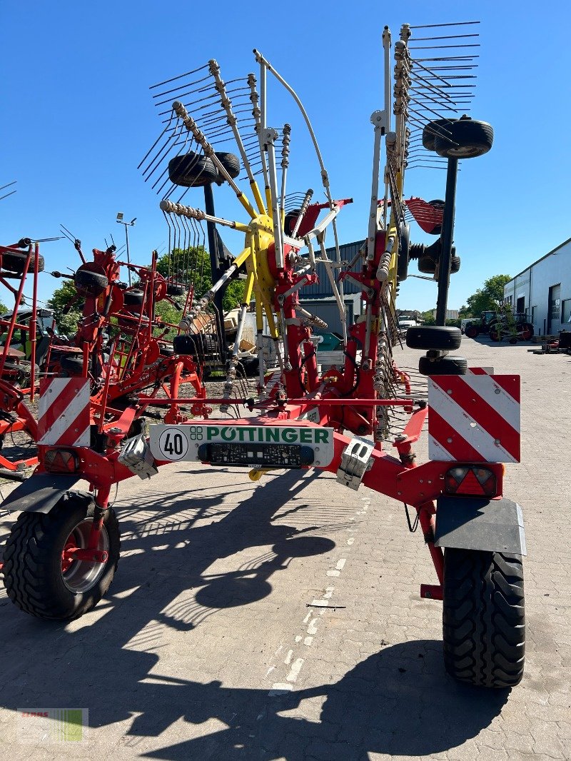 Schwader van het type Pöttinger Top 762 C, Gebrauchtmaschine in Weddingstedt (Foto 4)