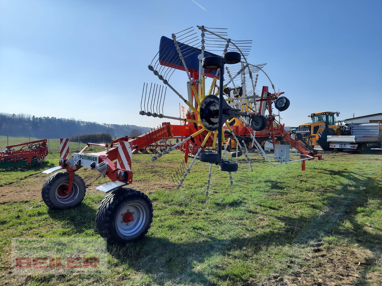 Schwader типа Pöttinger Top 812, Gebrauchtmaschine в Burghaslach (Фотография 9)