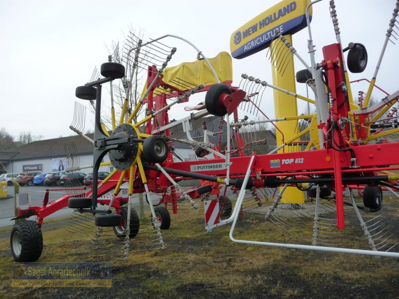 Schwader del tipo Pöttinger TOP 812, Gebrauchtmaschine en Rhaunen (Imagen 1)