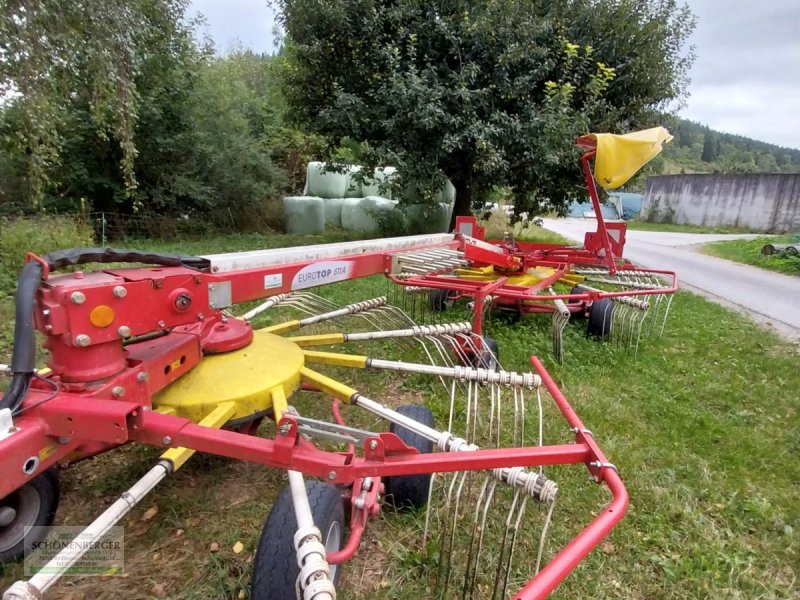 Schwader des Typs Pöttinger Topt 611 A, Gebrauchtmaschine in Steisslingen