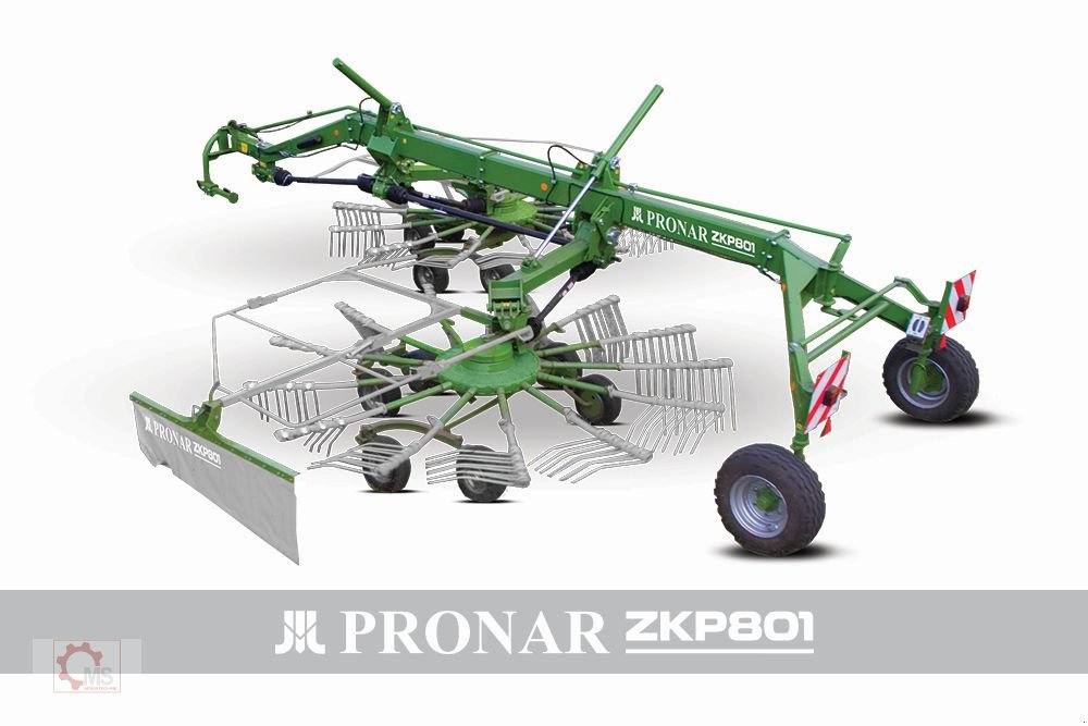 Schwader του τύπου PRONAR ZKP 801 8m Seitenschwader Doppelschwader, Neumaschine σε Tiefenbach (Φωτογραφία 1)