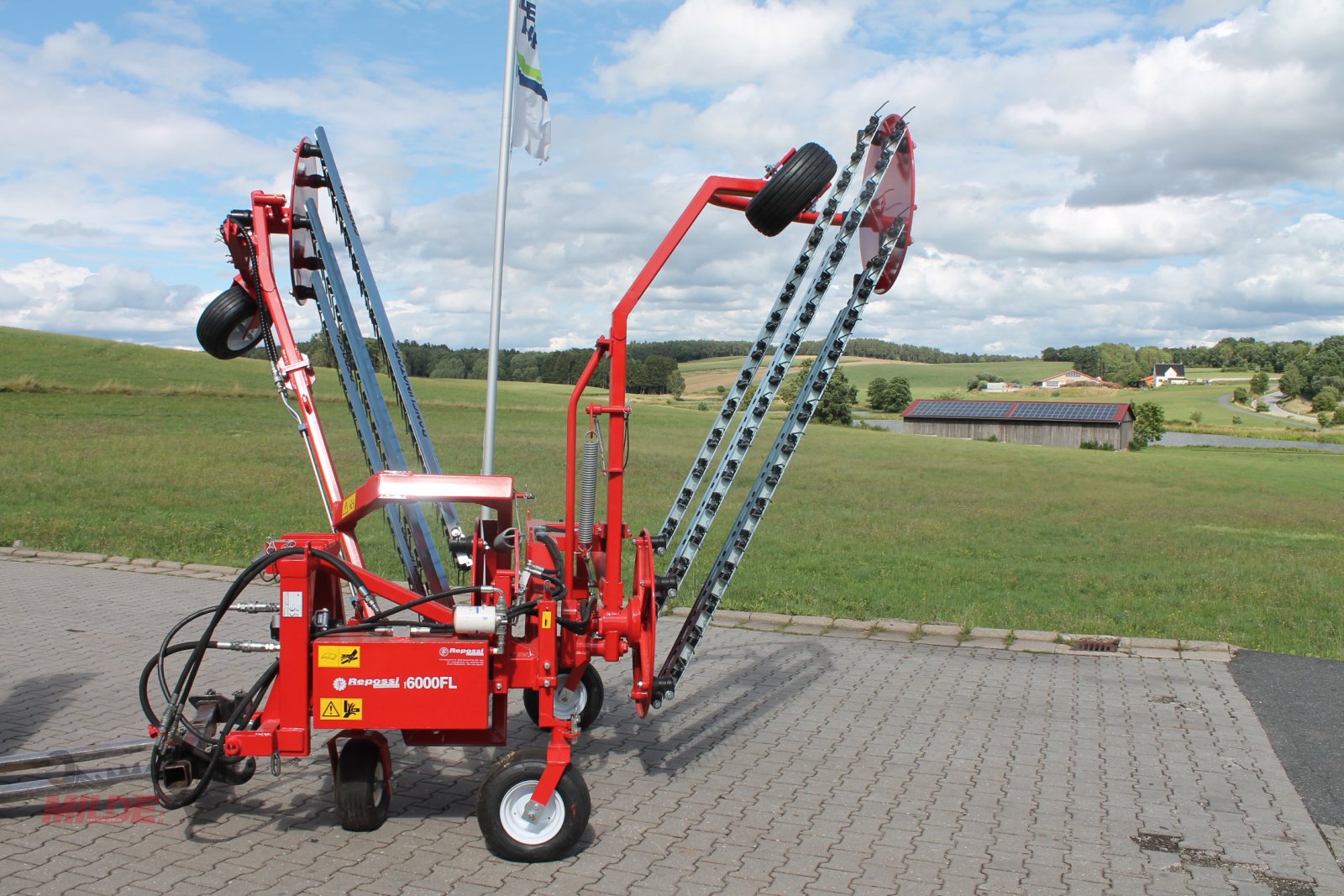 Schwader tip Repossi Mod 6000 FL BIG, Neumaschine in Gebenbach (Poză 3)