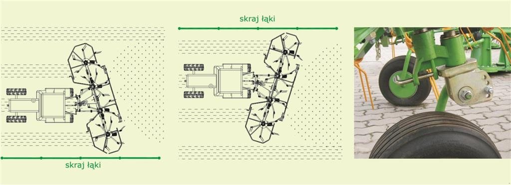 Schwader Türe ait SaMASZ P4-531, Gebrauchtmaschine içinde Vrå (resim 3)