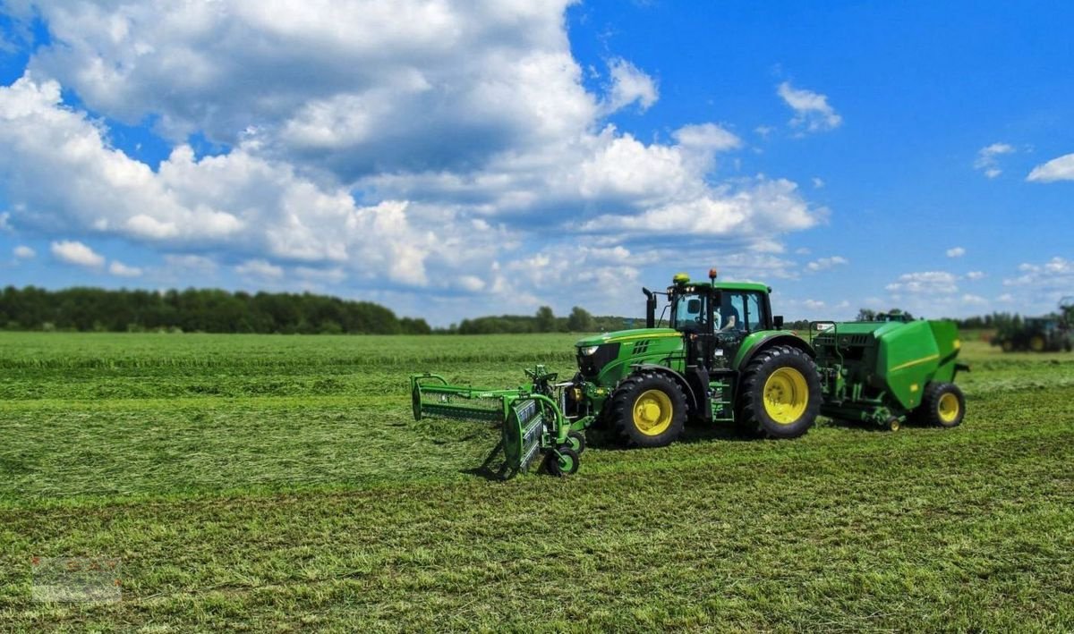 Schwader a típus SaMASZ Twist 600P-Kammschwader-Doppelschwader-Schwader, Vorführmaschine ekkor: Eberschwang (Kép 16)