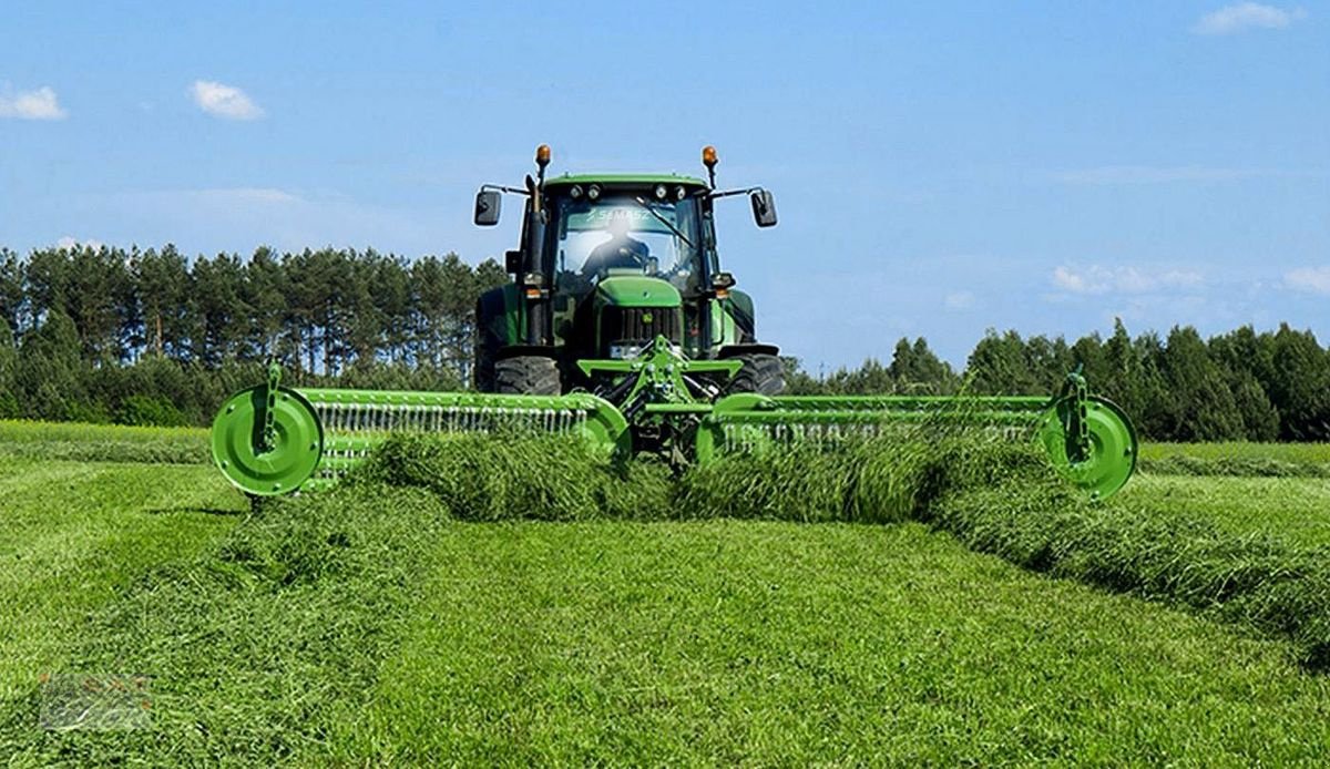 Schwader a típus SaMASZ Twist 600P-Kammschwader-Doppelschwader-Schwader, Vorführmaschine ekkor: Eberschwang (Kép 19)