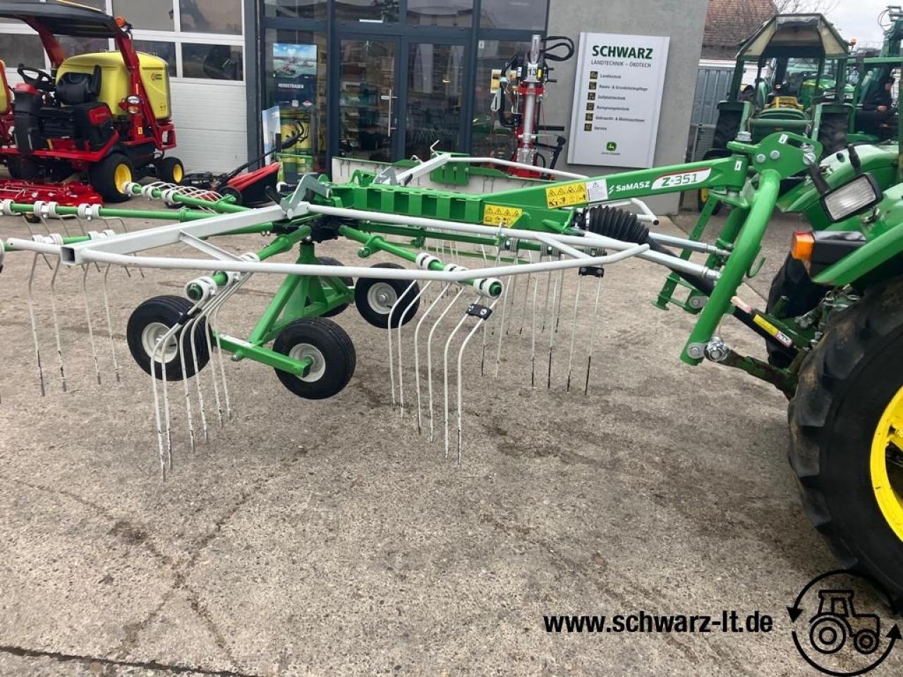 Schwader tipa SaMASZ Z 351T, Gebrauchtmaschine u Aspach (Slika 2)