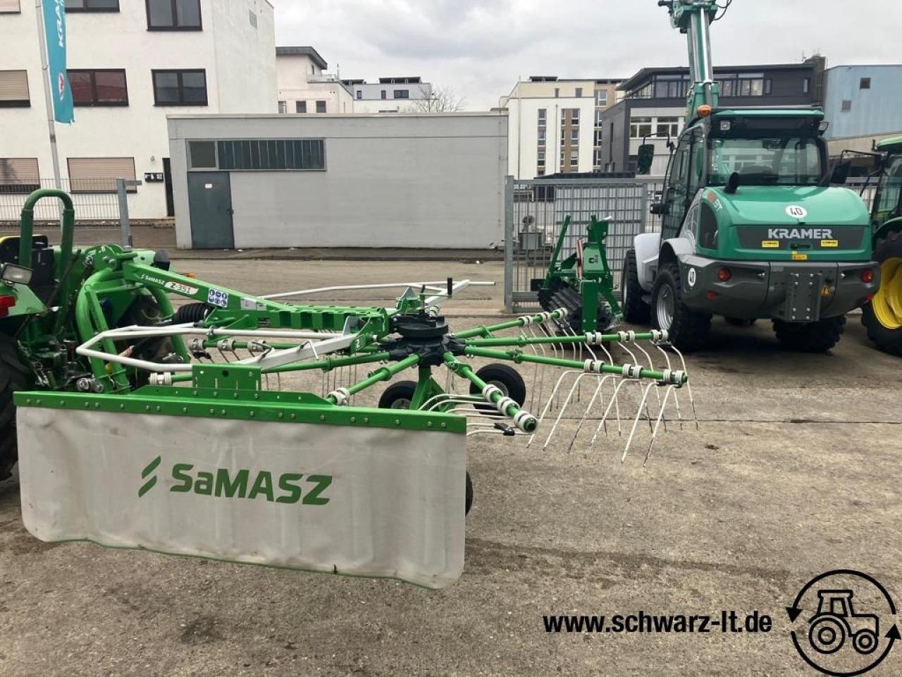 Schwader typu SaMASZ Z 351T, Gebrauchtmaschine w Aspach (Zdjęcie 3)