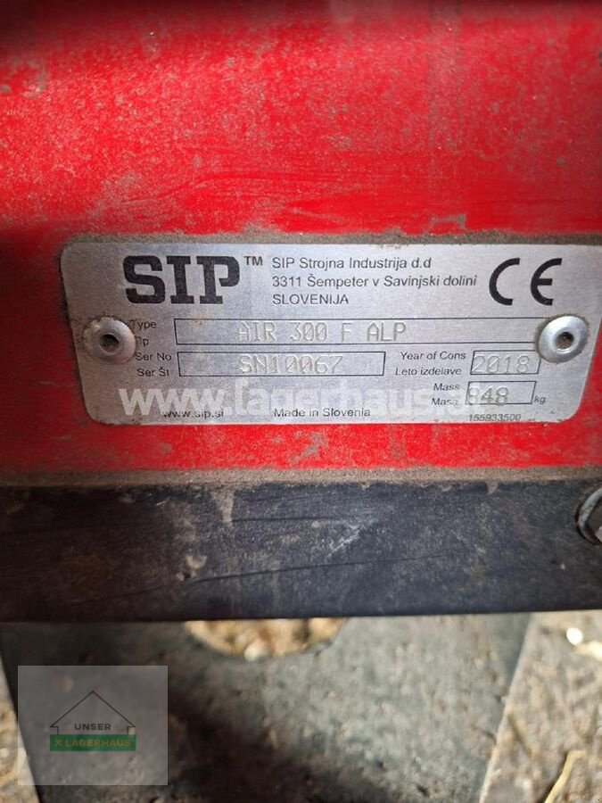 Schwader typu SIP AIR 300 F ALP, Gebrauchtmaschine v Schlitters (Obrázek 2)