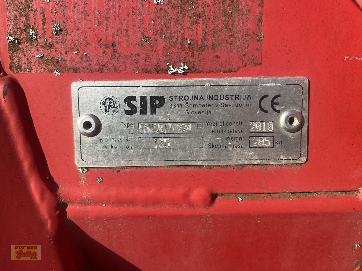 Schwader tip SIP Favorit 224F Bandrechen Bastlergerät, Gebrauchtmaschine in Kötschach (Poză 19)