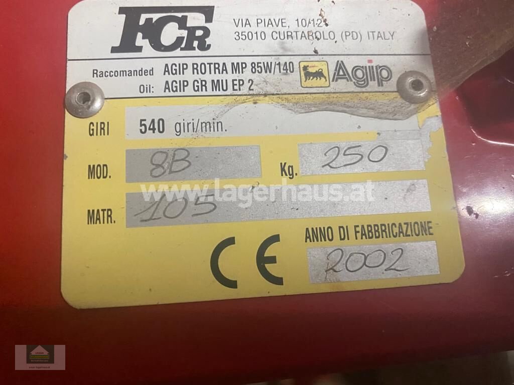 Schwader za tip Sonstige 8B 250, Gebrauchtmaschine u Klagenfurt (Slika 3)