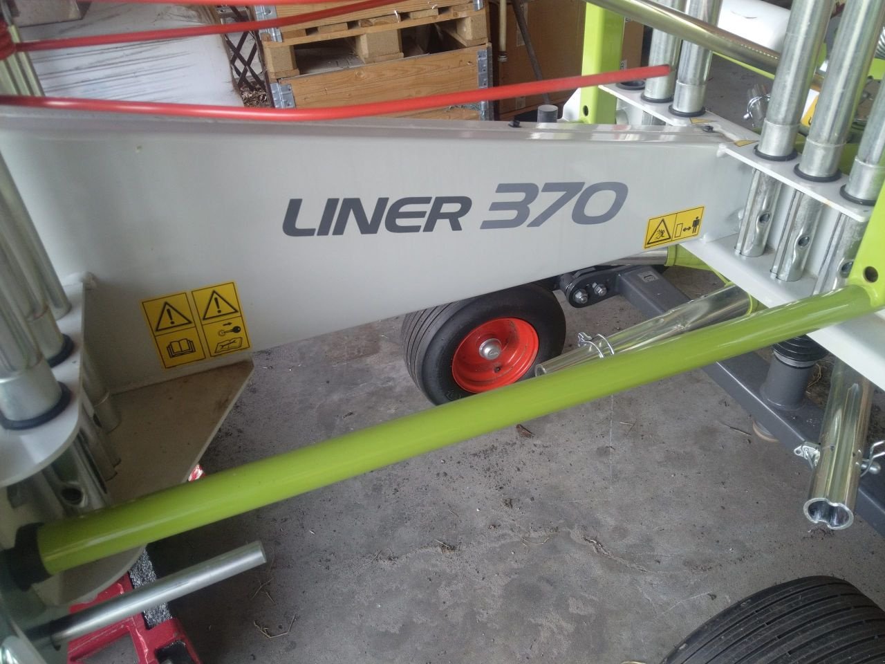 Schwader des Typs Sonstige Claas liner 370, Gebrauchtmaschine in Haarle (Bild 5)