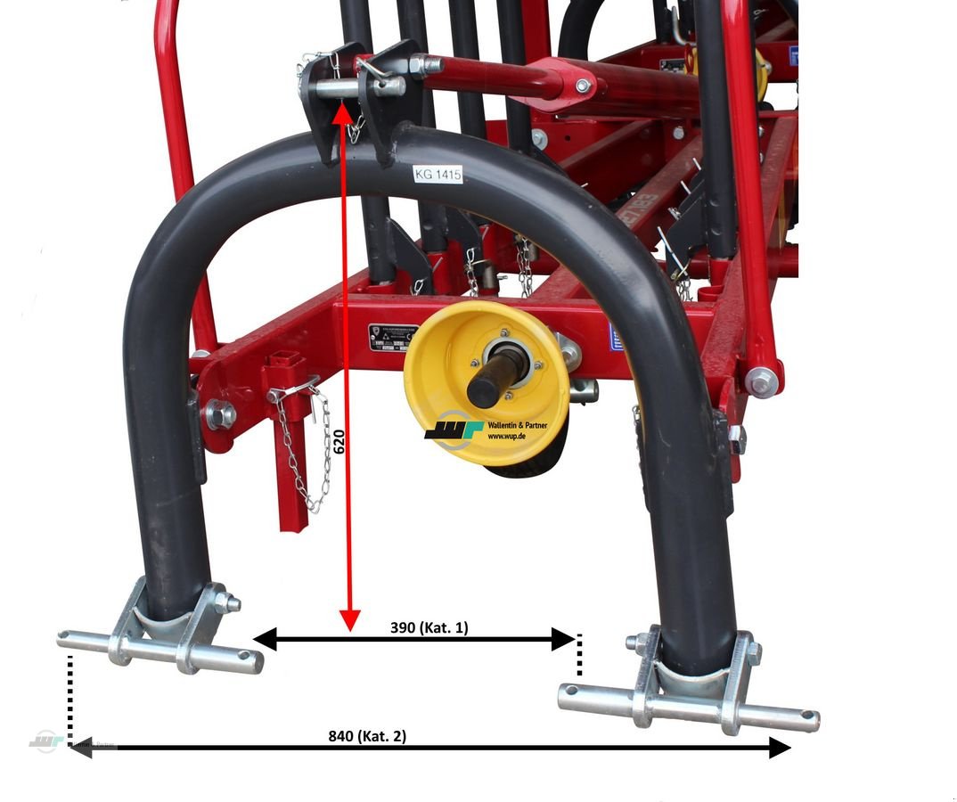 Schwader du type Sonstige Einkreiselschwader Kreiselschwader 3 m ab 20 PS, Neumaschine en Wesenberg (Photo 3)