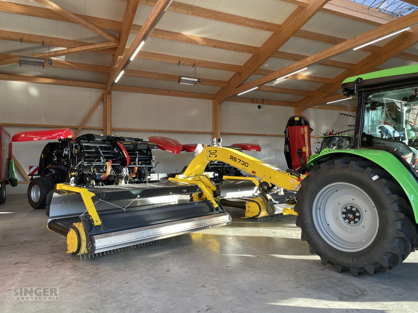 Schwader van het type Vicon ROC RS 730 Vorführmaschine, Neumaschine in Ebenhofen (Foto 3)