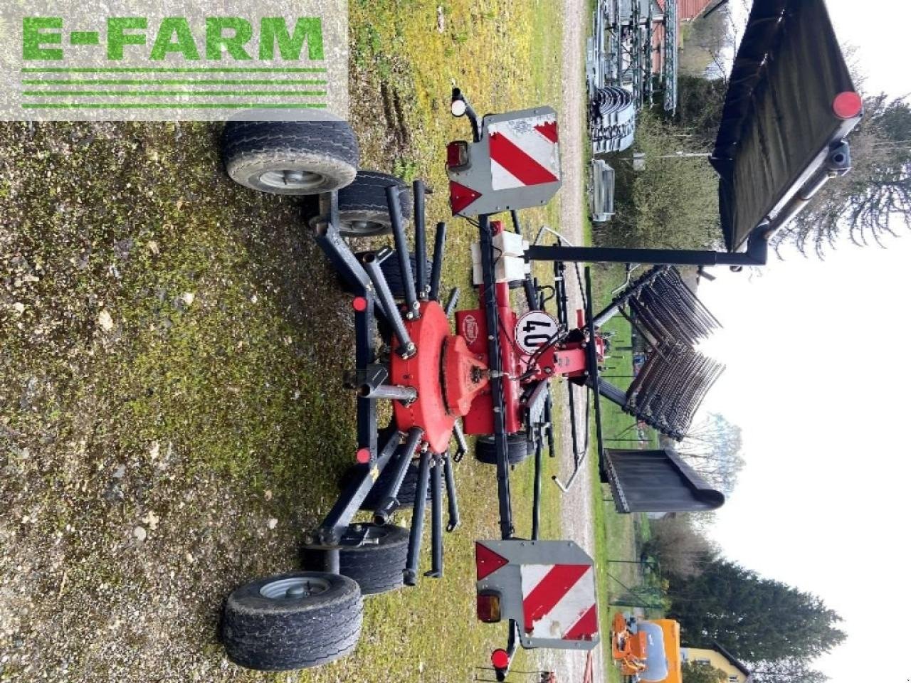 Schwader van het type Vicon 714 vario, Gebrauchtmaschine in WALDIGHOFFEN (Foto 4)