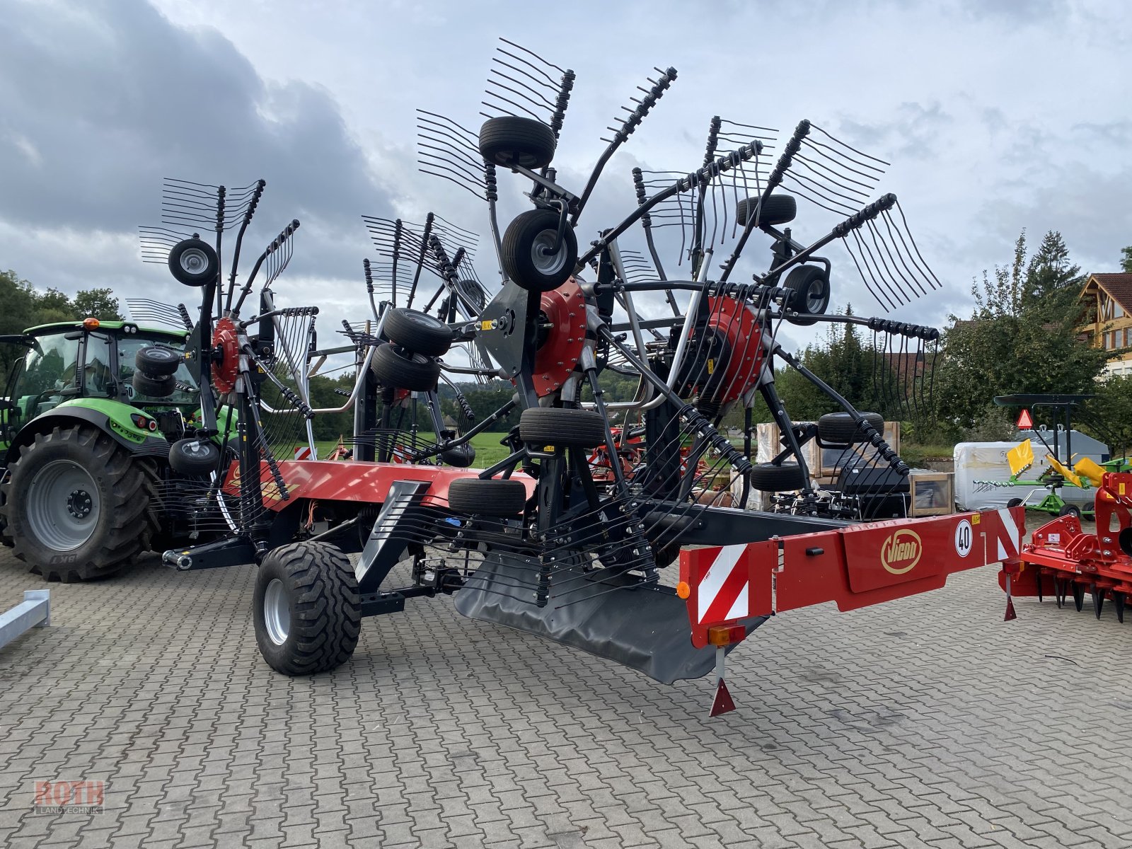 Schwader tip Vicon Andex 1304, Neumaschine in Untermünkheim (Poză 3)