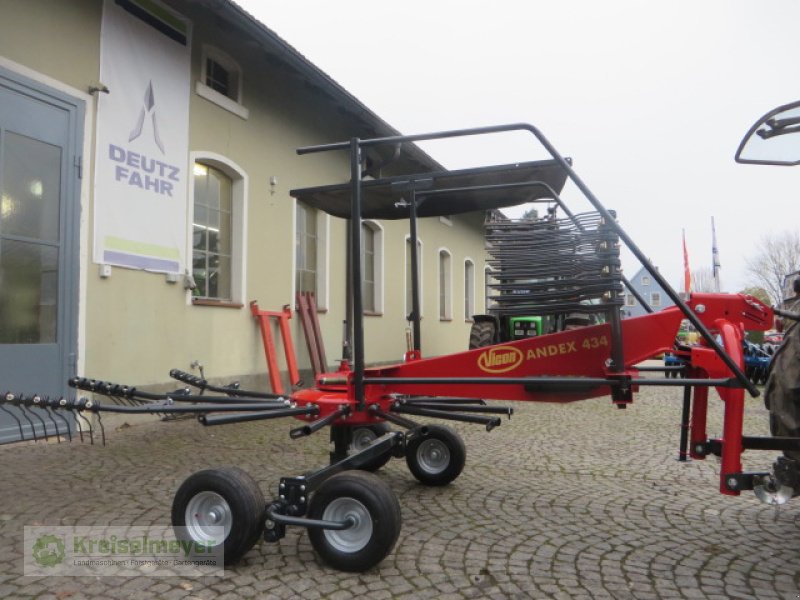 Schwader Türe ait Vicon Andex 434 m.Tandemachse, Neumaschine içinde Feuchtwangen (resim 3)