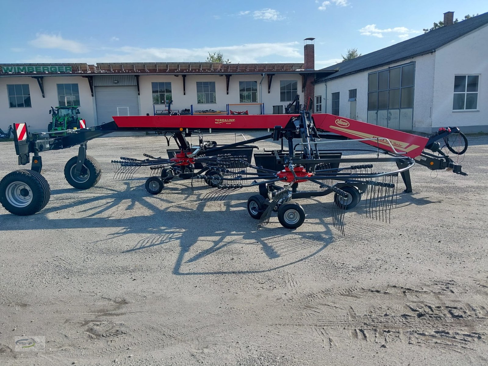 Schwader van het type Vicon Andex 705 Vario, Neumaschine in Frontenhausen (Foto 3)