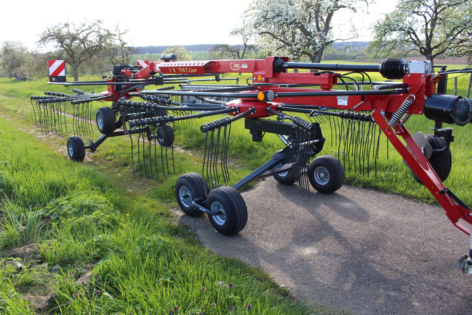 Schwader typu Vicon Andex 714 T Evo, Gebrauchtmaschine w Walddorfhäslach (Zdjęcie 8)