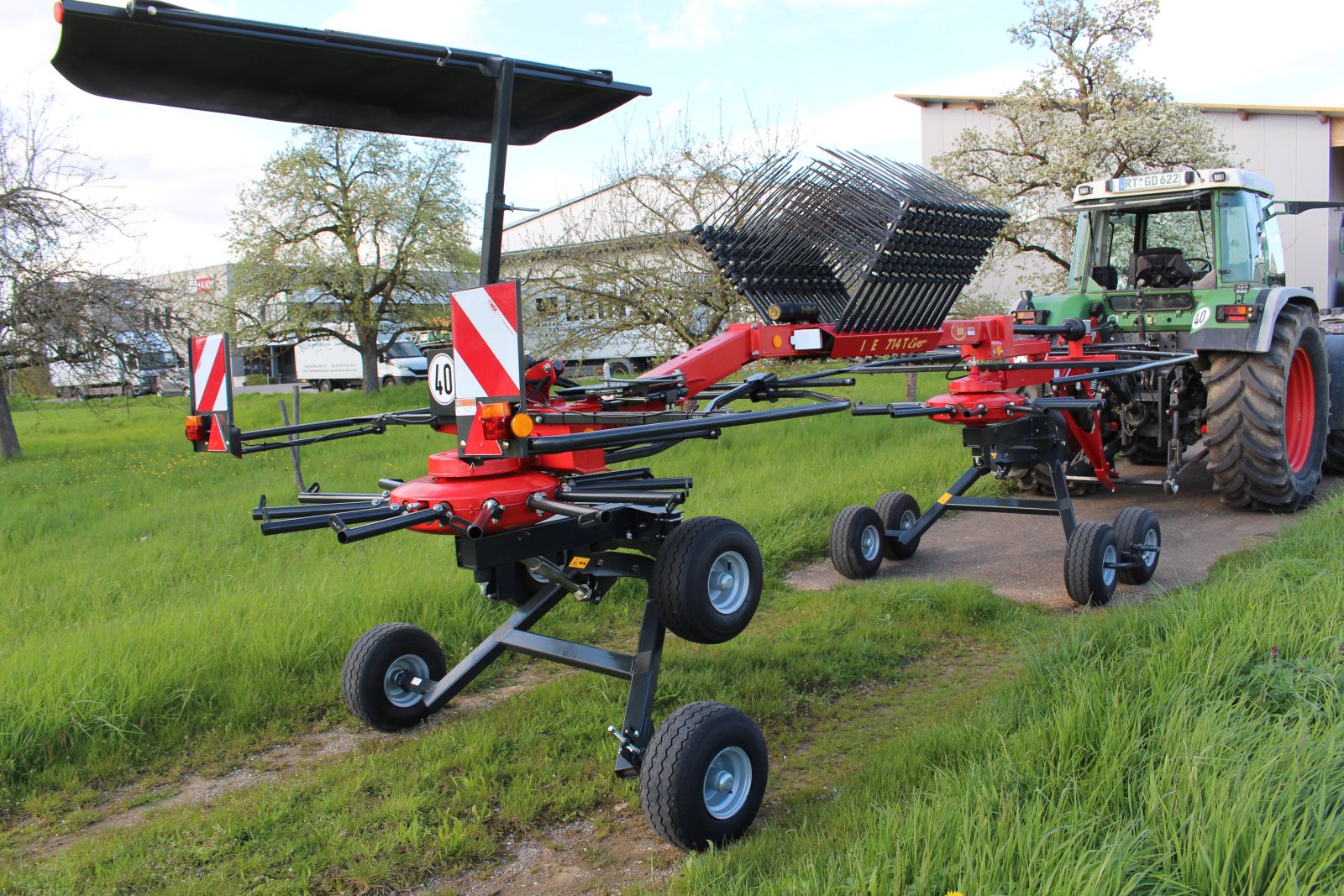 Schwader del tipo Vicon Andex 714 T Evo, Gebrauchtmaschine en Walddorfhäslach (Imagen 13)