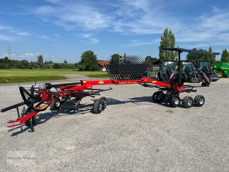 Schwader del tipo Vicon Andex 714 T Evo, Gebrauchtmaschine en Antdorf