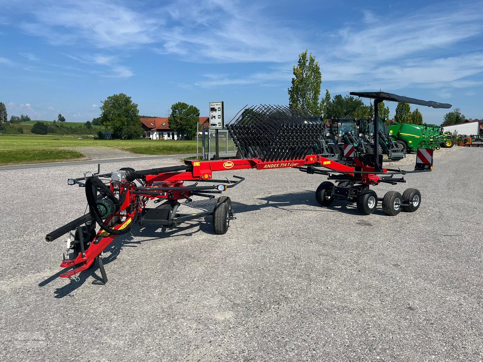 Schwader van het type Vicon Andex 714 T Evo, Gebrauchtmaschine in Antdorf (Foto 7)