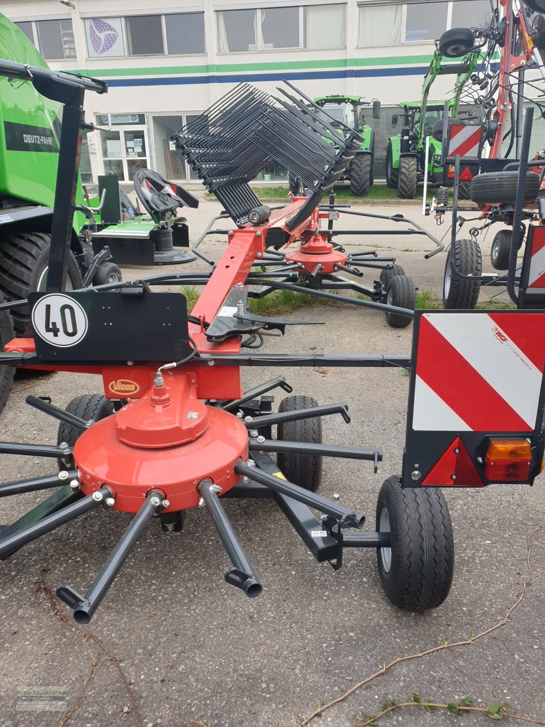 Schwader typu Vicon Andex 714 T Evo, Neumaschine w Diessen (Zdjęcie 4)