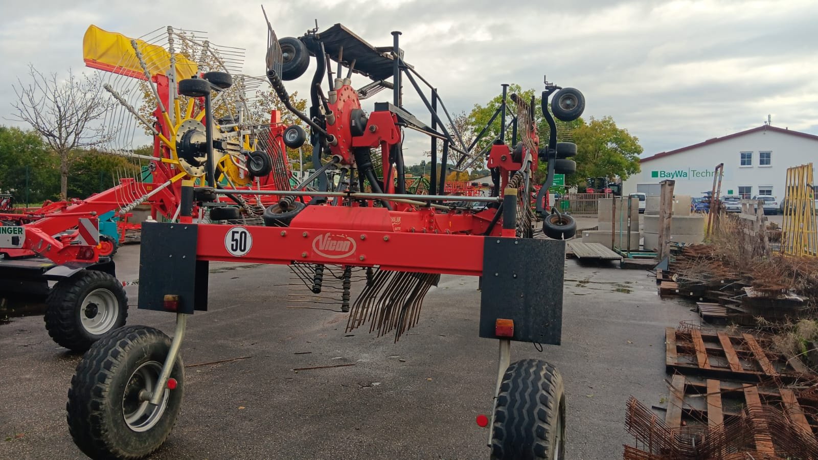 Schwader van het type Vicon Andex 773, Gebrauchtmaschine in Pfarrkirchen (Foto 7)