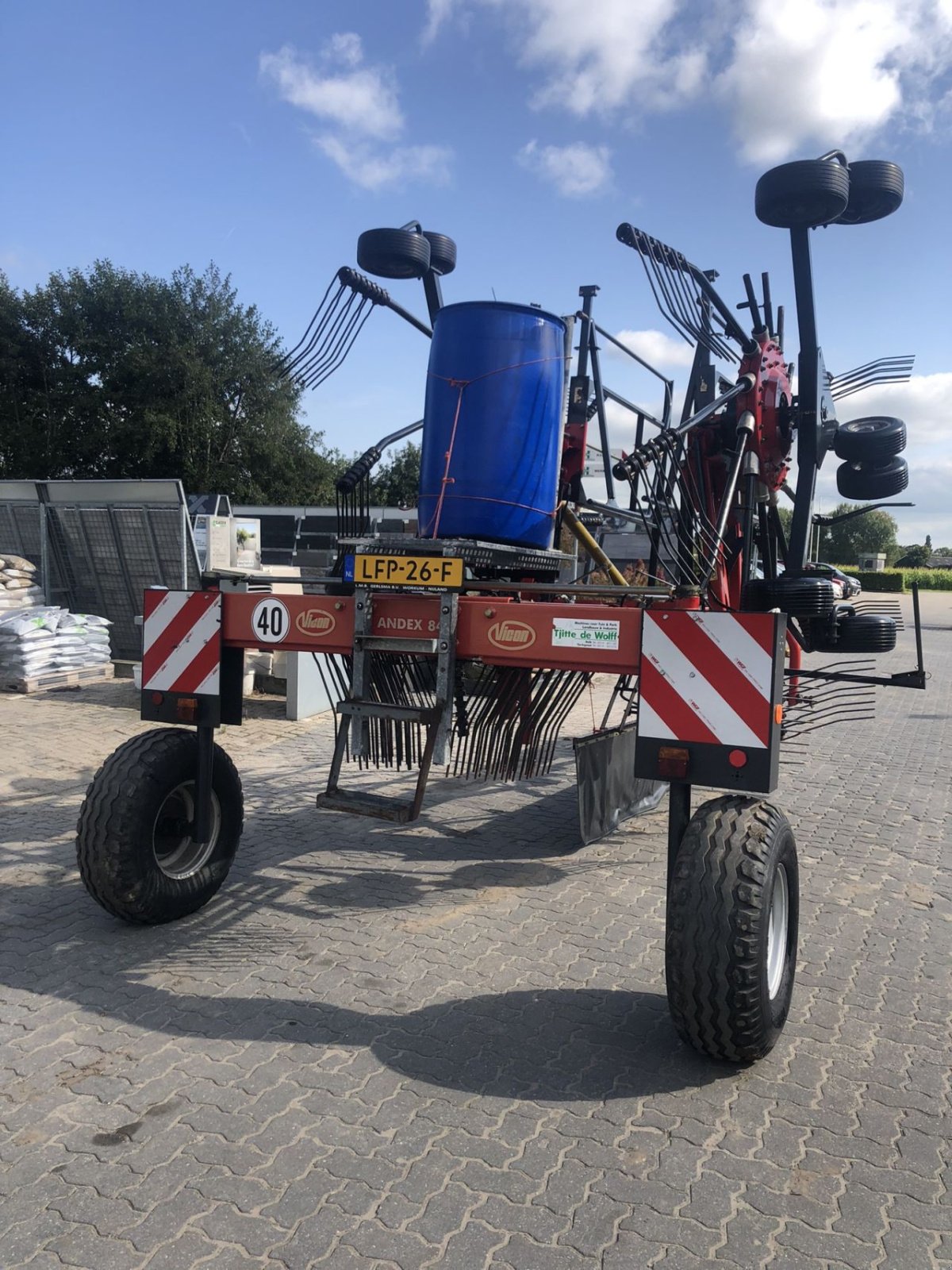 Schwader van het type Vicon Andex 843, Gebrauchtmaschine in Kamperveen (Foto 3)