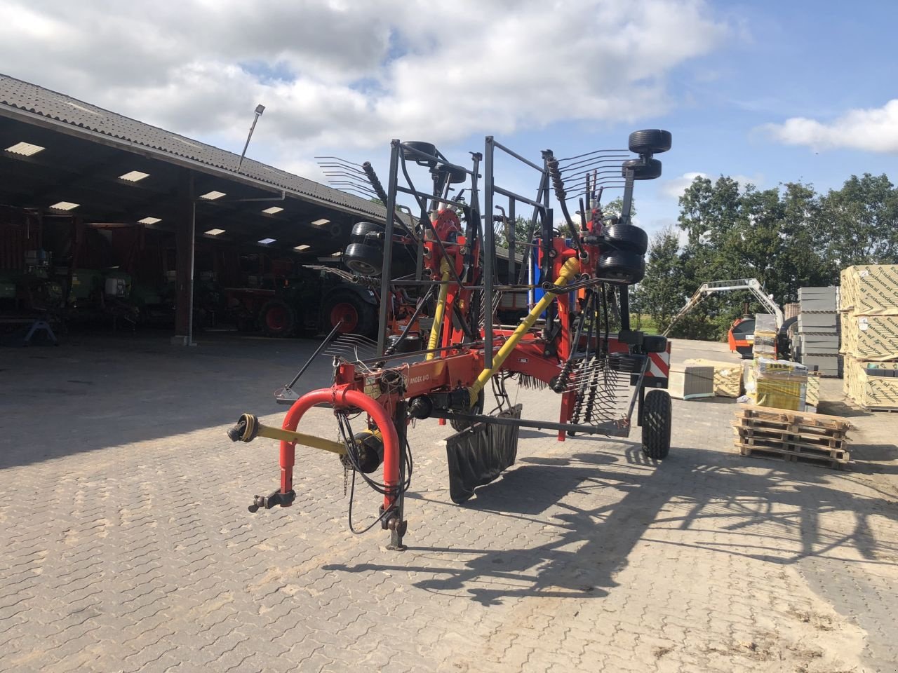 Schwader van het type Vicon Andex 843, Gebrauchtmaschine in Kamperveen (Foto 4)