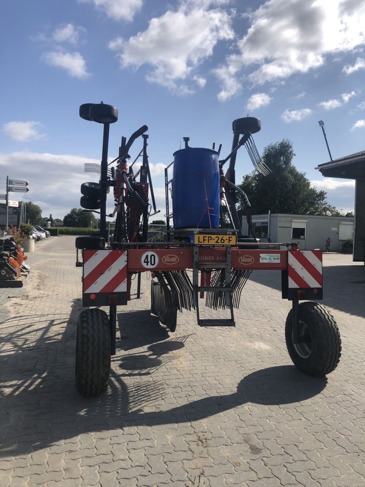 Schwader del tipo Vicon Andex 843, Gebrauchtmaschine In Kamperveen (Immagine 10)