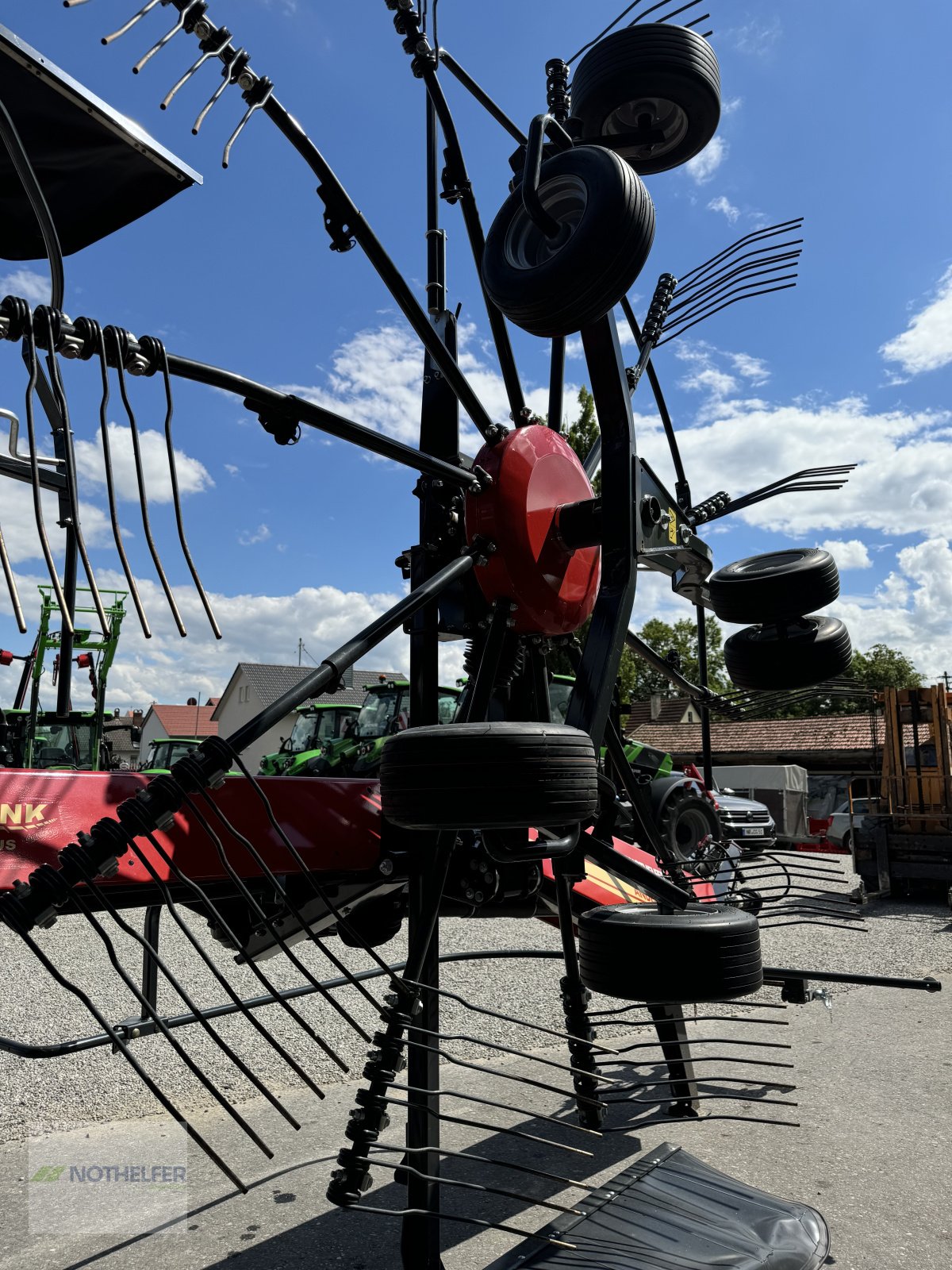 Schwader van het type Vicon Vorführschwader Andex 705 Evo, Neumaschine in Pforzen (Foto 6)