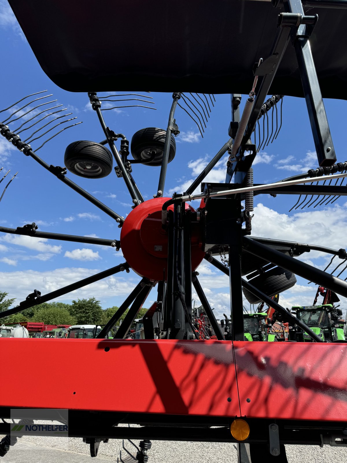 Schwader van het type Vicon Vorführschwader Andex 705 Evo, Neumaschine in Pforzen (Foto 8)