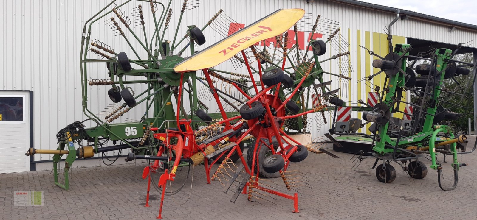 Schwader typu Ziegler TWIN 395-DH, Gebrauchtmaschine w Schenefeld (Zdjęcie 5)