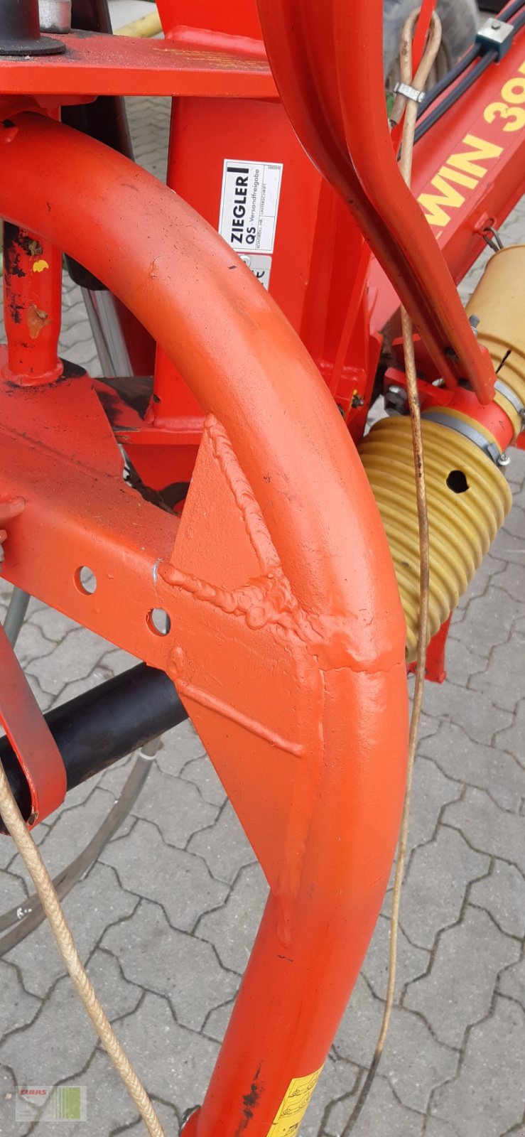 Schwader del tipo Ziegler TWIN 395-DH, Gebrauchtmaschine en Schenefeld (Imagen 9)