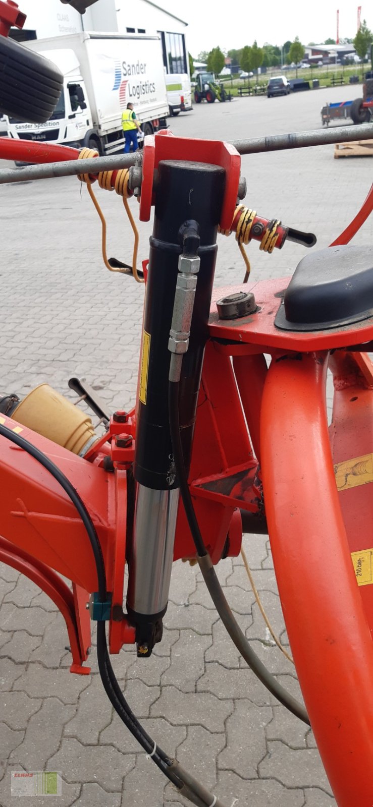 Schwader typu Ziegler TWIN 395-DH, Gebrauchtmaschine w Schenefeld (Zdjęcie 11)