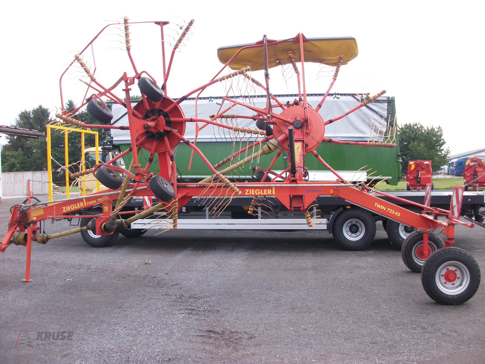 Schwader typu Ziegler Twin 725-ES, Gebrauchtmaschine w Fürstenau (Zdjęcie 1)