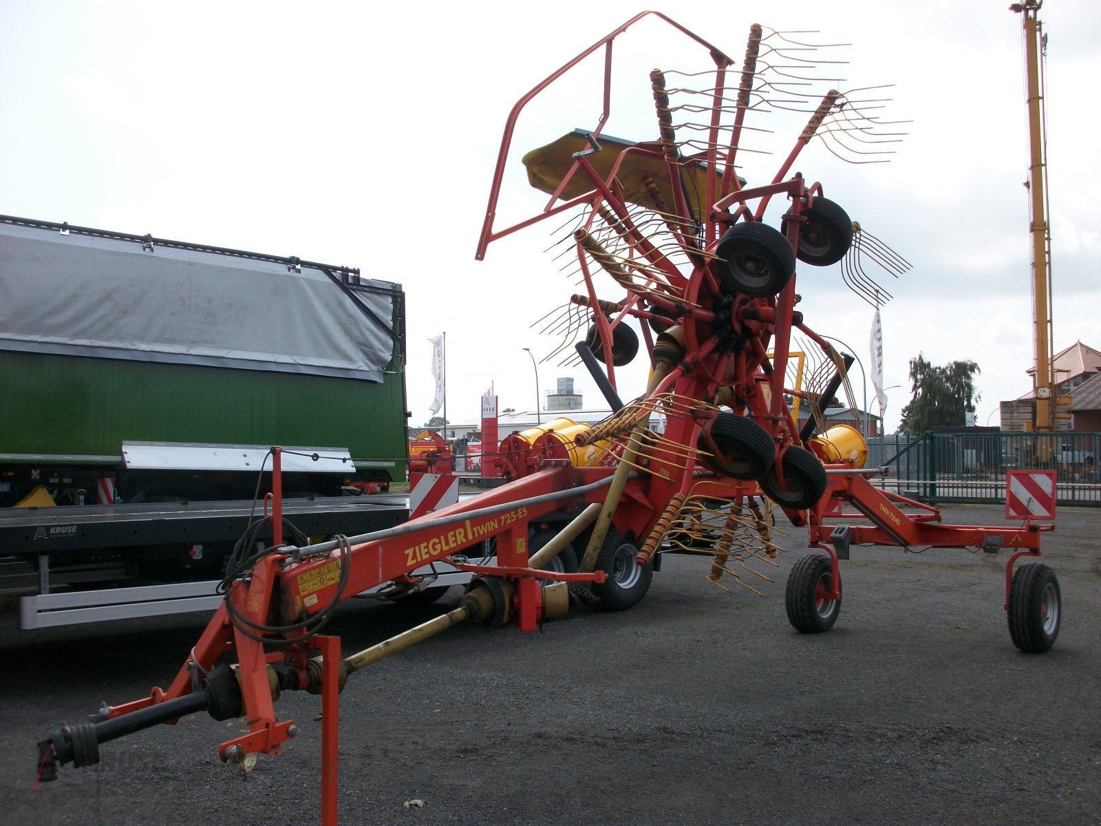 Schwader tip Ziegler Twin 725-ES, Gebrauchtmaschine in Fürstenau (Poză 6)