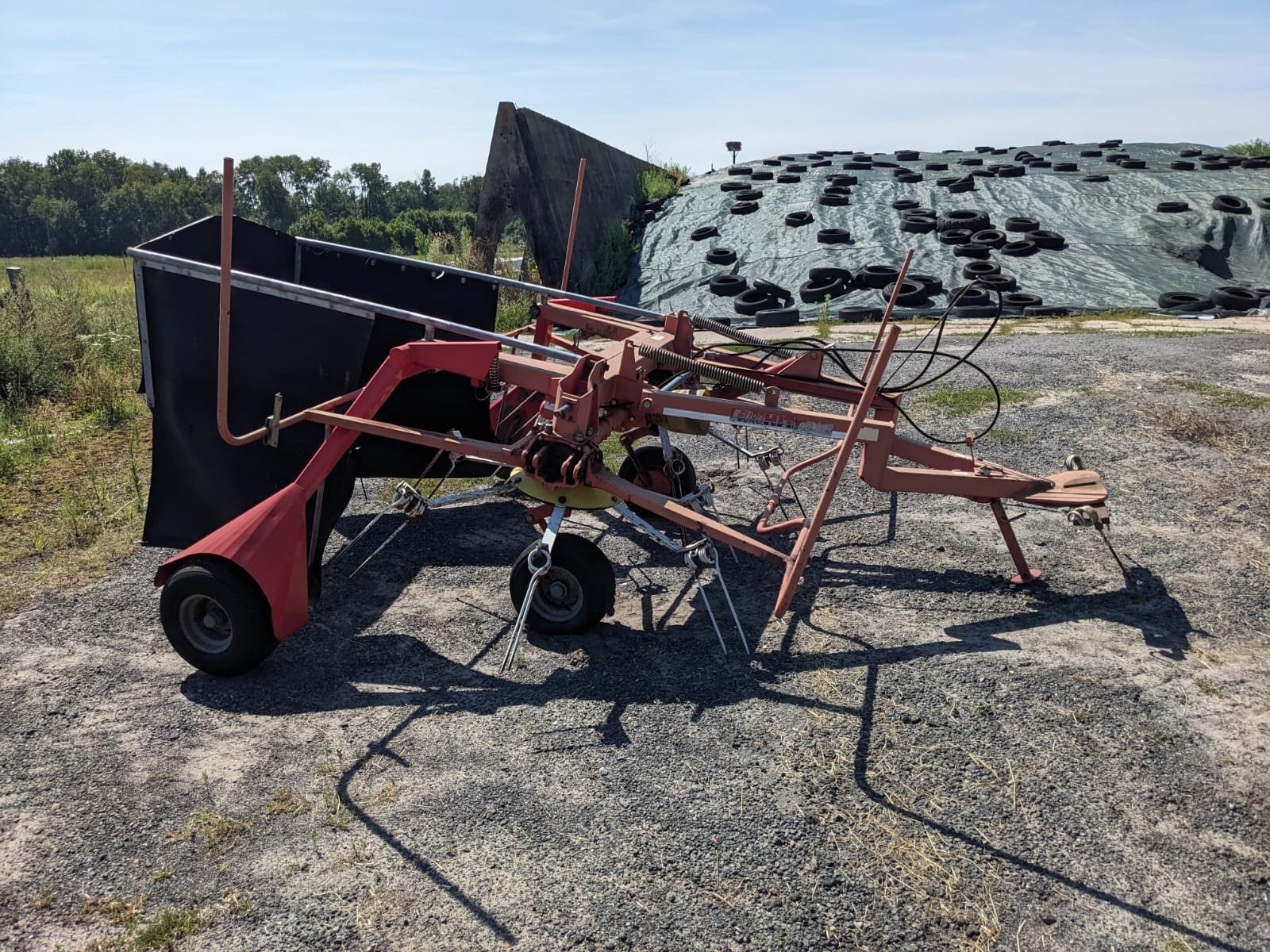 Schwadlüfter van het type Pöttinger Eigenbau, Gebrauchtmaschine in Müllrose (Foto 2)