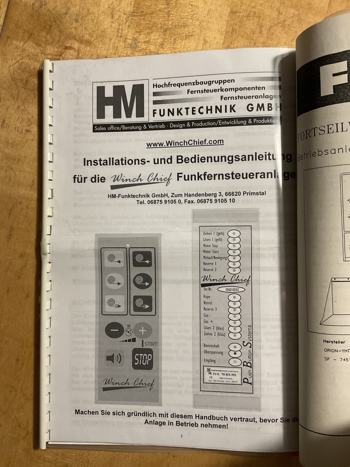 Seilwinde типа Farmi JL 601T, Gebrauchtmaschine в Königstein (Фотография 8)