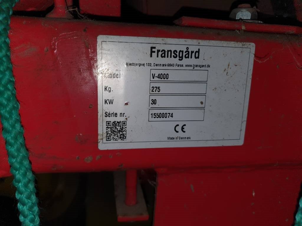 Seilwinde des Typs Fransgard V 4000, Gebrauchtmaschine in Ringe (Bild 3)