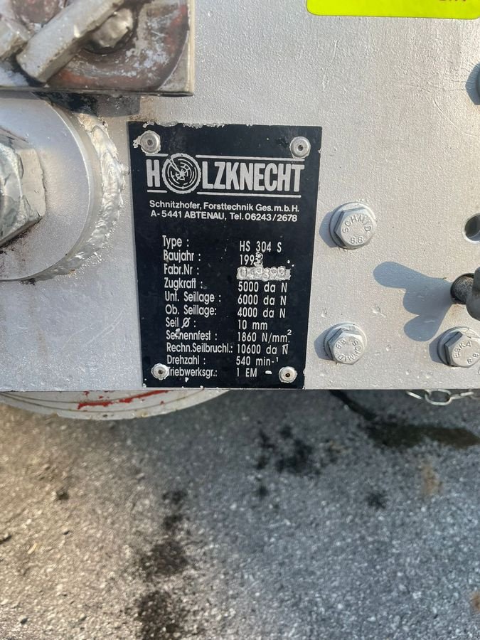 Seilwinde typu Holzknecht HS 304 S, Gebrauchtmaschine v Burgkirchen (Obrázek 8)