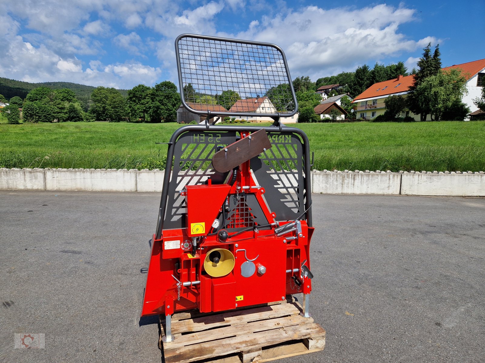 Seilwinde van het type Krpan 5,5 EH Funk Seilausstoß 3 Jahre Garantie, Neumaschine in Tiefenbach (Foto 4)