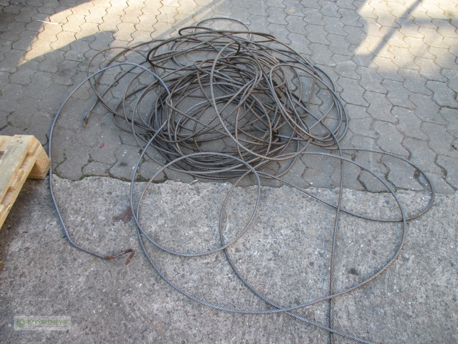 Seilwinde del tipo Oehler Stahlseil hochverdichtet 60 m 11 mm, Gebrauchtmaschine In Feuchtwangen (Immagine 1)