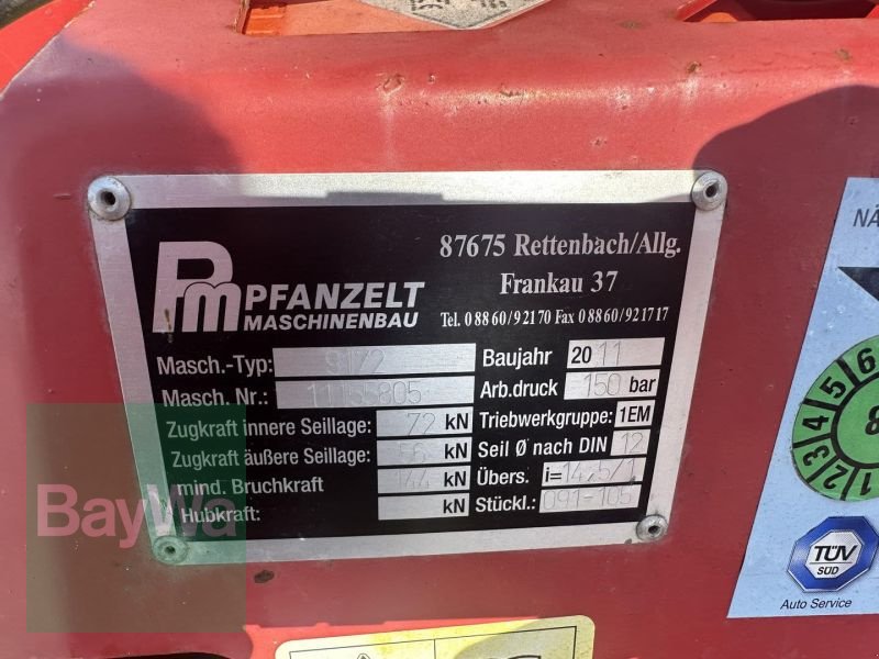 Seilwinde tip Pfanzelt P 9172, Gebrauchtmaschine in Obertraubling (Poză 8)