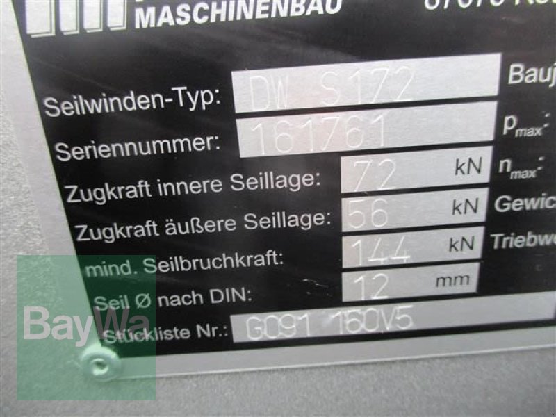 Seilwinde типа Pfanzelt S172 S-LINE   #155, Gebrauchtmaschine в Schönau b.Tuntenhausen (Фотография 7)