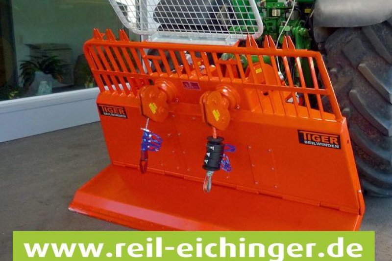 Seilwinde tipa Reil & Eichinger Doppeltrommelwinde TIGER 2 x 8 t Getriebe Reil & Eichinger, Neumaschine u Nittenau (Slika 1)