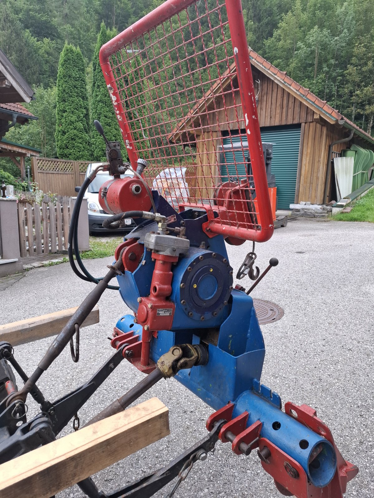 Seilwinde van het type Schlang & Reichart Dreipunktseilwinde, Gebrauchtmaschine in Ebensee (Foto 1)